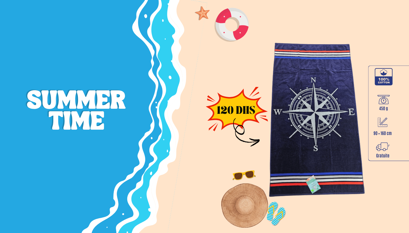 Serviette de plage Paréo Mix Serviette de plage Paréo Mix