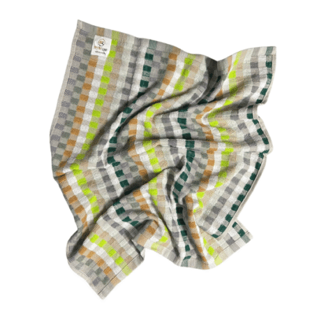 Pack Serviettes de Cuisine Éponge à Rayures Aléatoires – Image 4