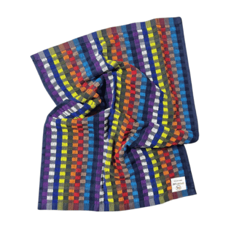 Pack Serviettes de Cuisine Éponge à Rayures Aléatoires – Image 5